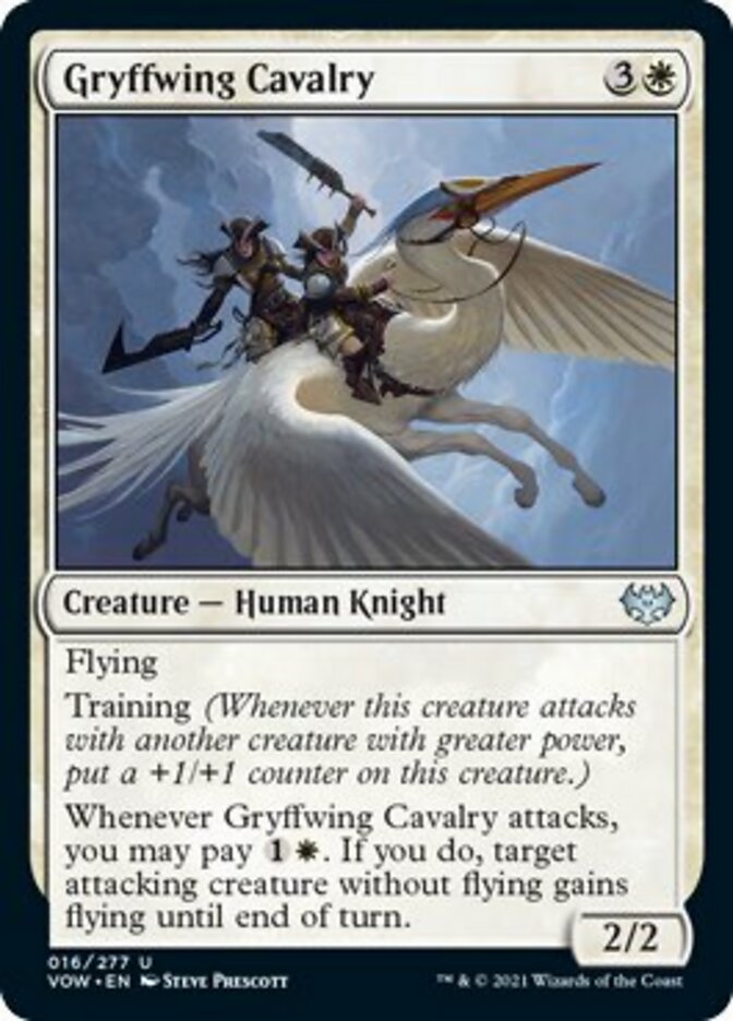 Gryffwing Cavalry [Innistrad: Crimson Vow] | Card Merchant Takapuna