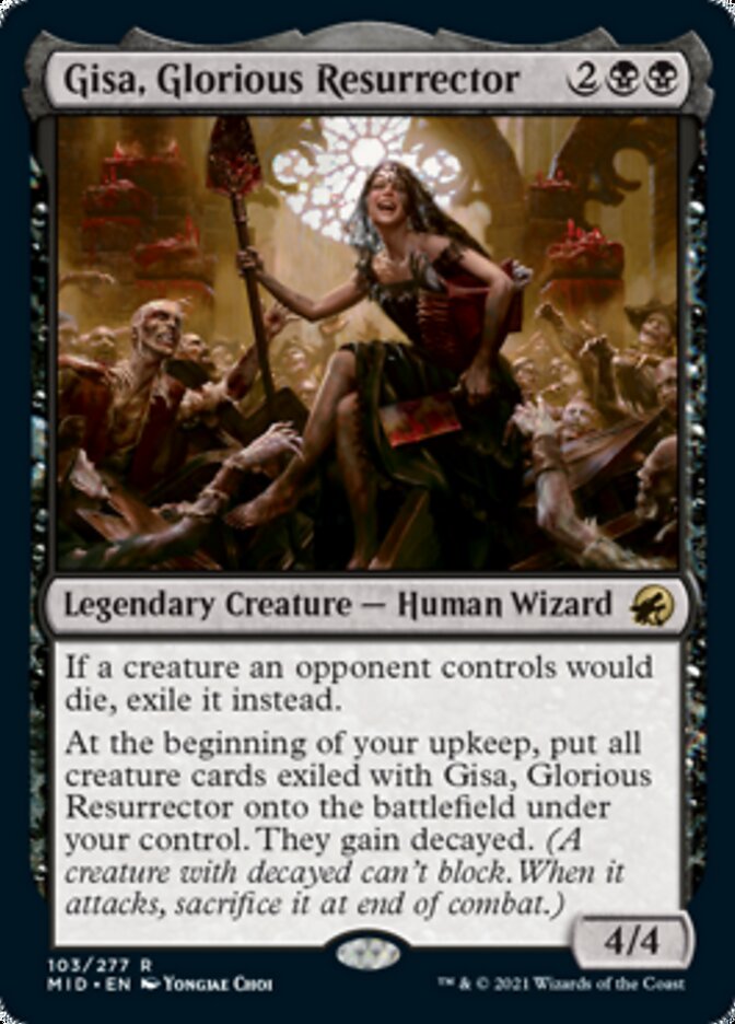 Gisa, Glorious Resurrector [Innistrad: Midnight Hunt] | Card Merchant Takapuna