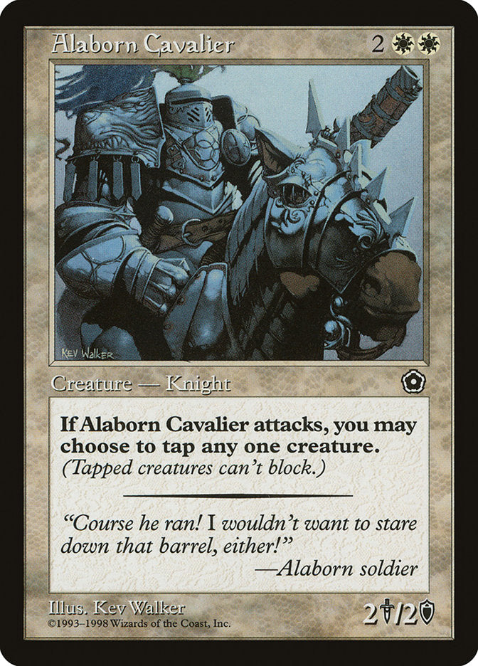 Alaborn Cavalier [Portal Second Age] | Card Merchant Takapuna