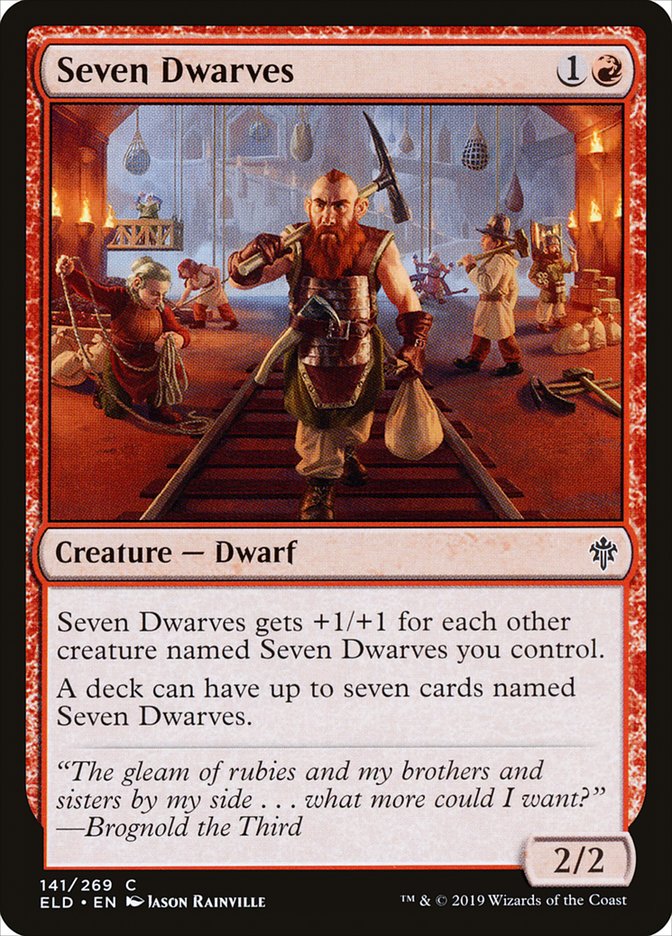 Seven Dwarves [Throne of Eldraine] | Card Merchant Takapuna