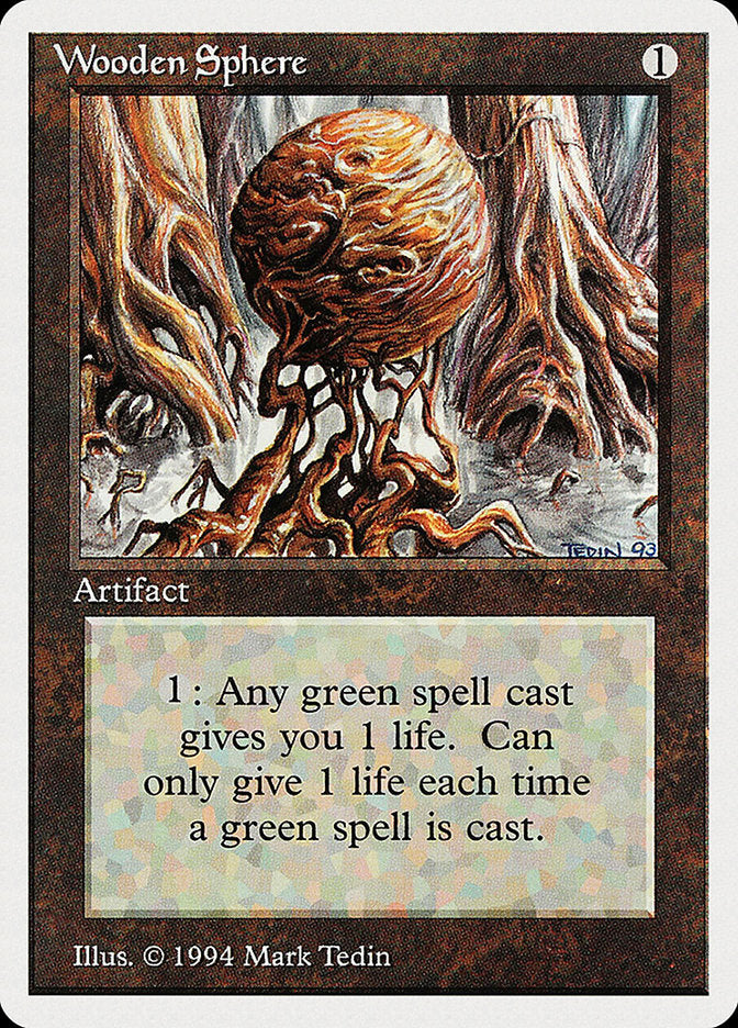 Wooden Sphere [Summer Magic / Edgar] | Card Merchant Takapuna