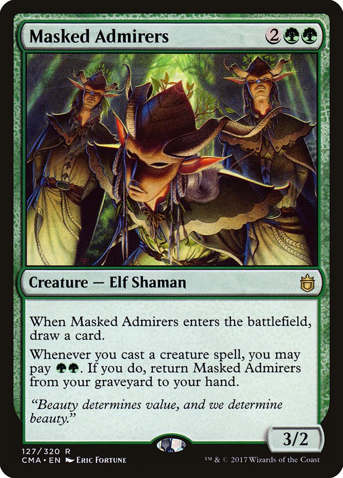 Masked Admirers [Commander Anthology] | Card Merchant Takapuna