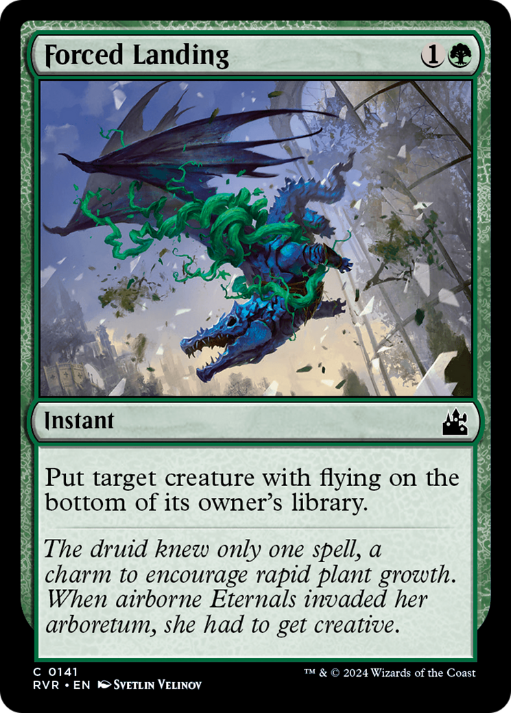 Forced Landing [Ravnica Remastered] | Card Merchant Takapuna