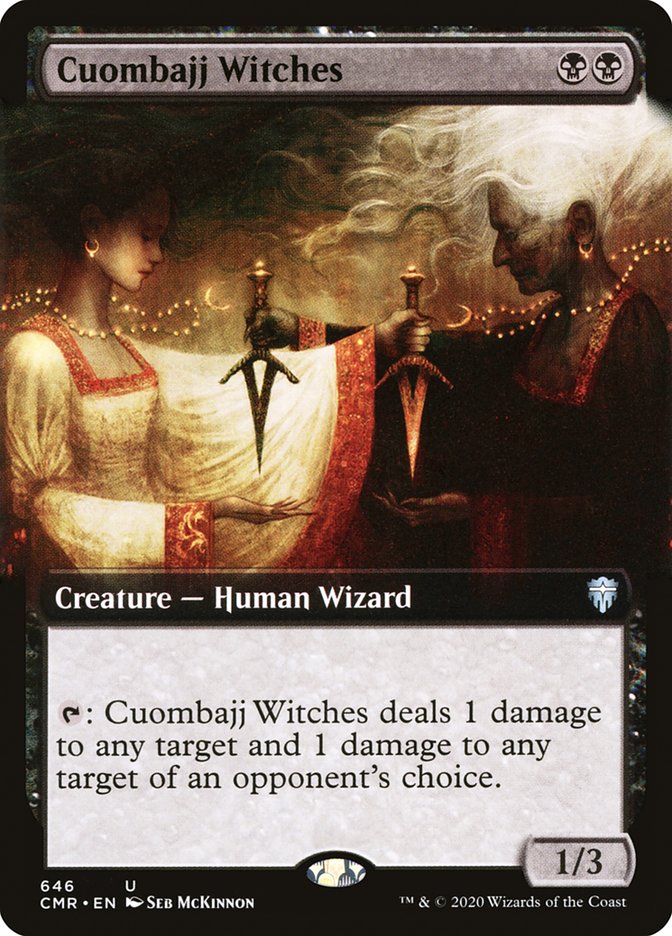 Cuombajj Witches (Extended Art) [Commander Legends] | Card Merchant Takapuna