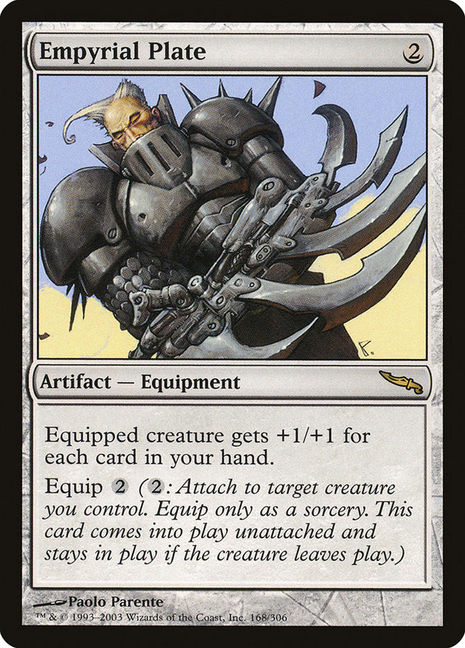 Empyrial Plate [Mirrodin] | Card Merchant Takapuna