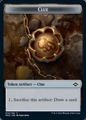 Clue (14) // Zombie Army Double-Sided Token [Modern Horizons 2 Tokens] | Card Merchant Takapuna