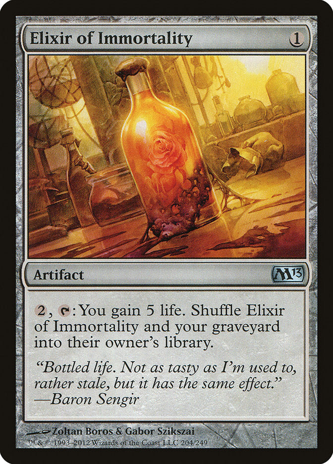 Elixir of Immortality [Magic 2013] | Card Merchant Takapuna