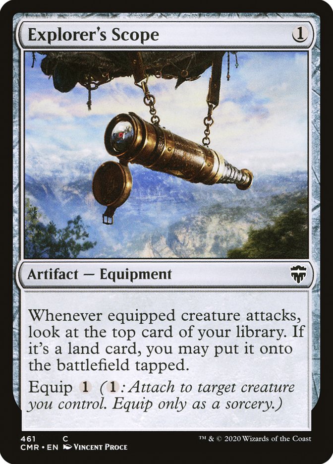 Explorer's Scope [Commander Legends] | Card Merchant Takapuna