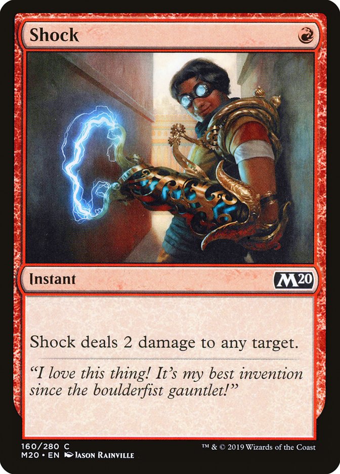 Shock [Core Set 2020] | Card Merchant Takapuna