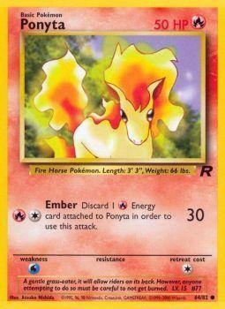 Ponyta (64/82) [Team Rocket Unlimited] | Card Merchant Takapuna