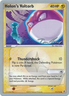 Holon's Voltorb (71/113) (Legendary Ascent - Tom Roos) [World Championships 2007] | Card Merchant Takapuna