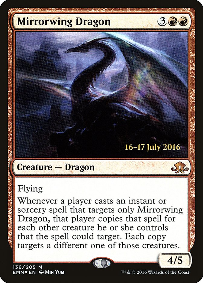 Mirrorwing Dragon [Eldritch Moon Prerelease Promos] | Card Merchant Takapuna