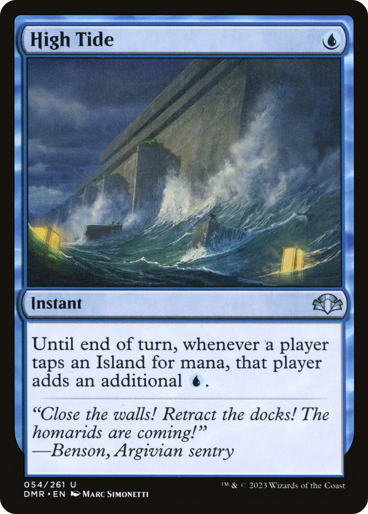 High Tide [Dominaria Remastered] | Card Merchant Takapuna