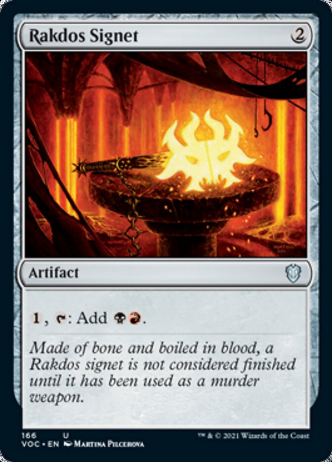 Rakdos Signet [Innistrad: Crimson Vow Commander] | Card Merchant Takapuna