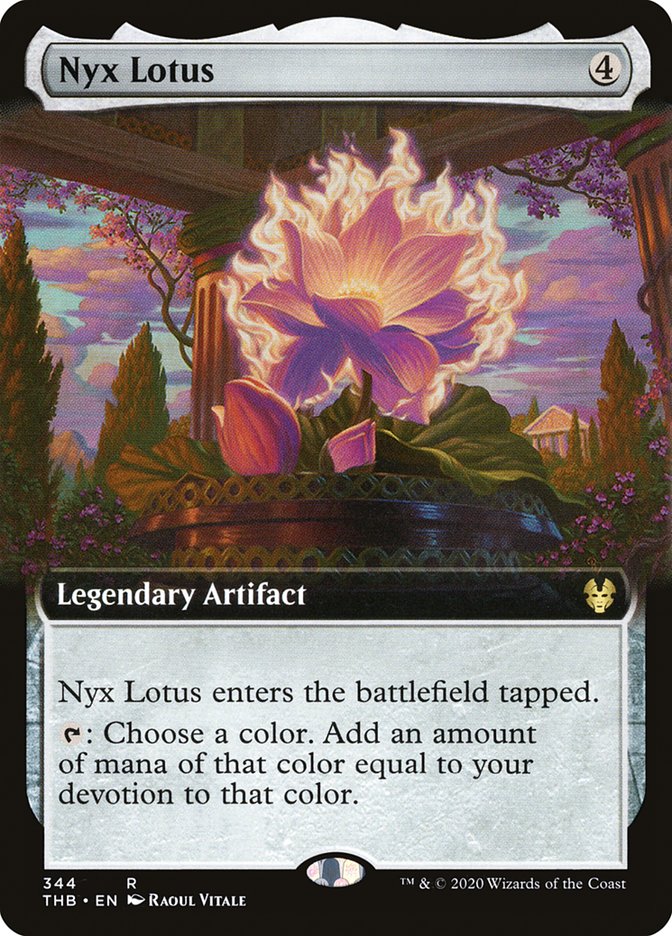 Nyx Lotus (Extended Art) [Theros Beyond Death] | Card Merchant Takapuna