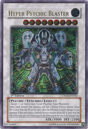 Hyper Psychic Blaster [CRMS-EN042] Ultimate Rare | Card Merchant Takapuna