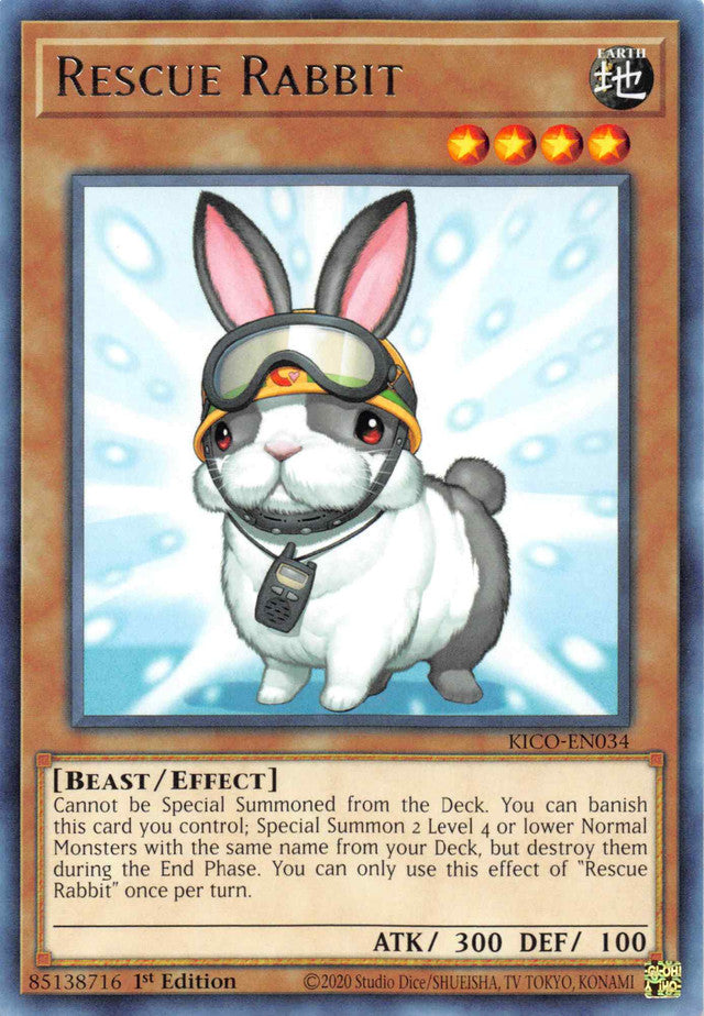 Rescue Rabbit [KICO-EN034] Rare | Card Merchant Takapuna