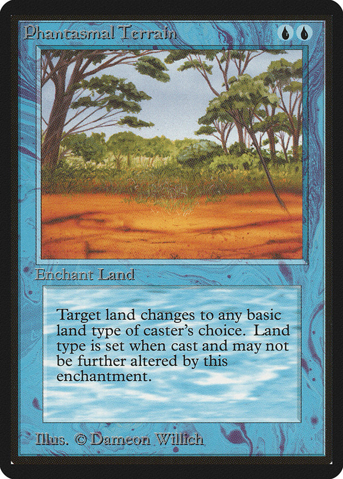 Phantasmal Terrain [Beta Edition] | Card Merchant Takapuna