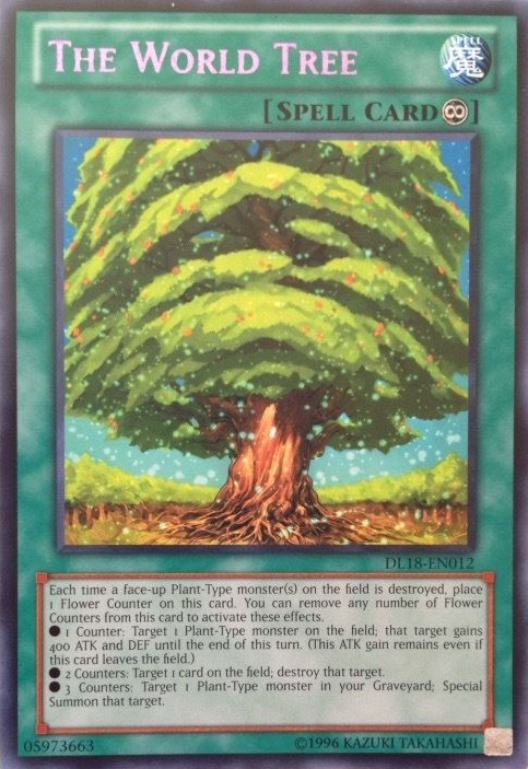 The World Tree (Purple) [DL18-EN012] Rare | Card Merchant Takapuna