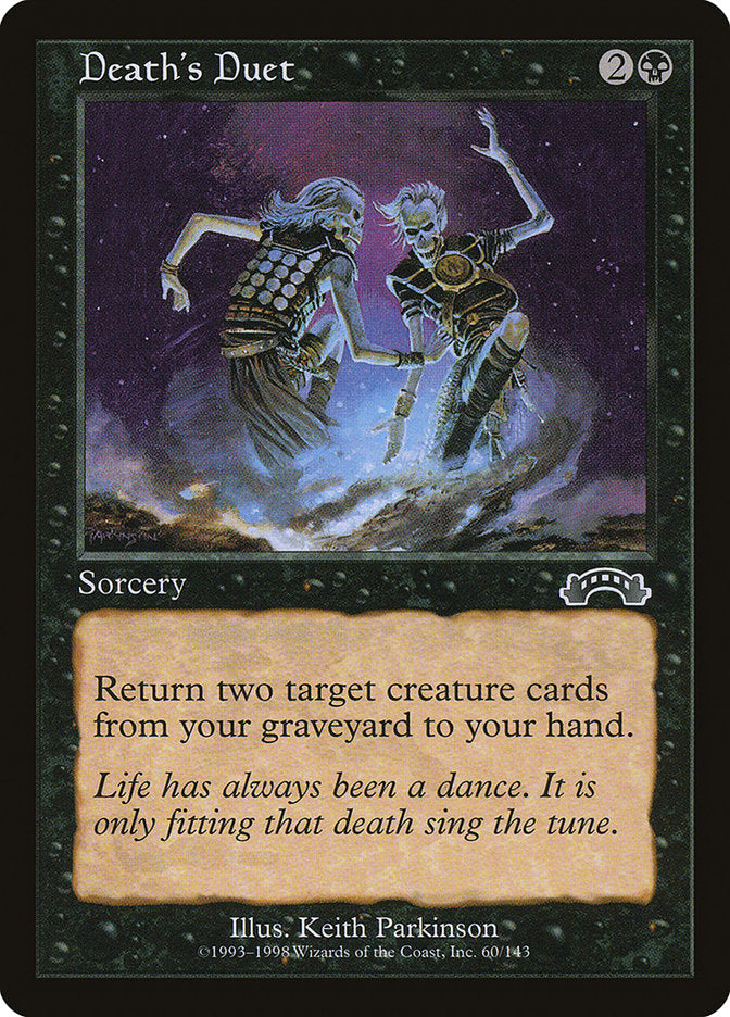 Death's Duet [Exodus] | Card Merchant Takapuna