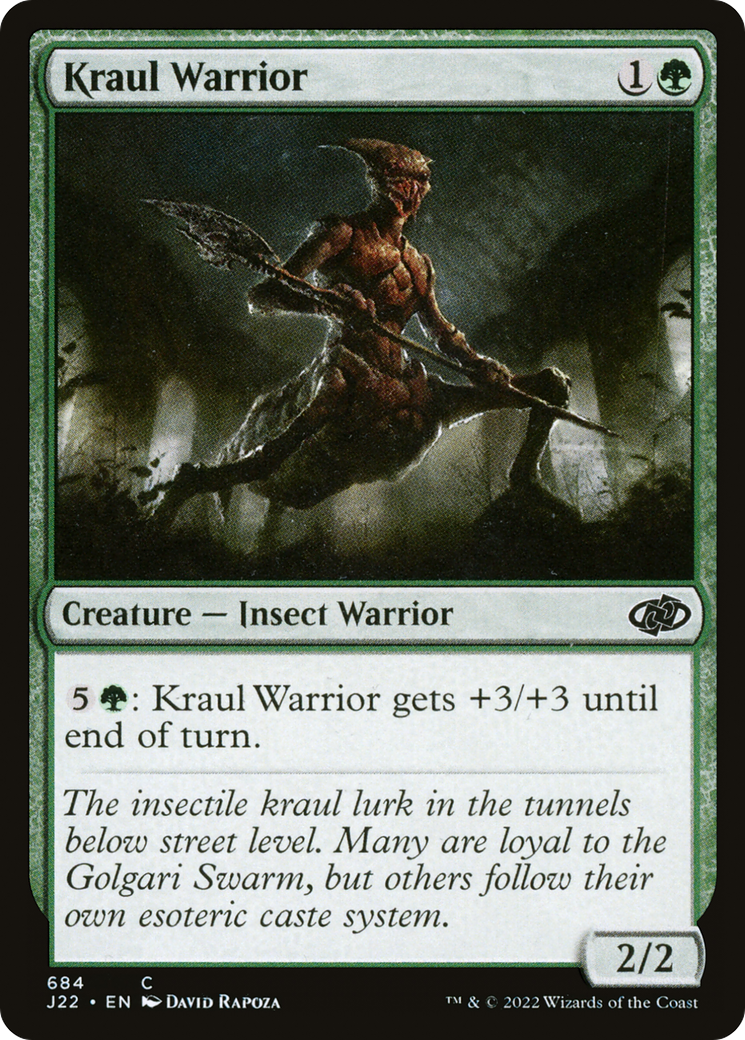 Kraul Warrior [Jumpstart 2022] | Card Merchant Takapuna