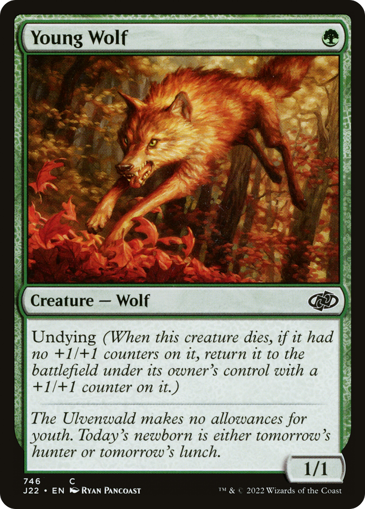 Young Wolf [Jumpstart 2022] | Card Merchant Takapuna