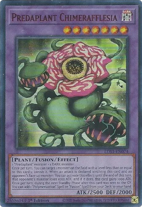 Predaplant Chimerafflesia (Red) [LDS3-EN074] Ultra Rare | Card Merchant Takapuna