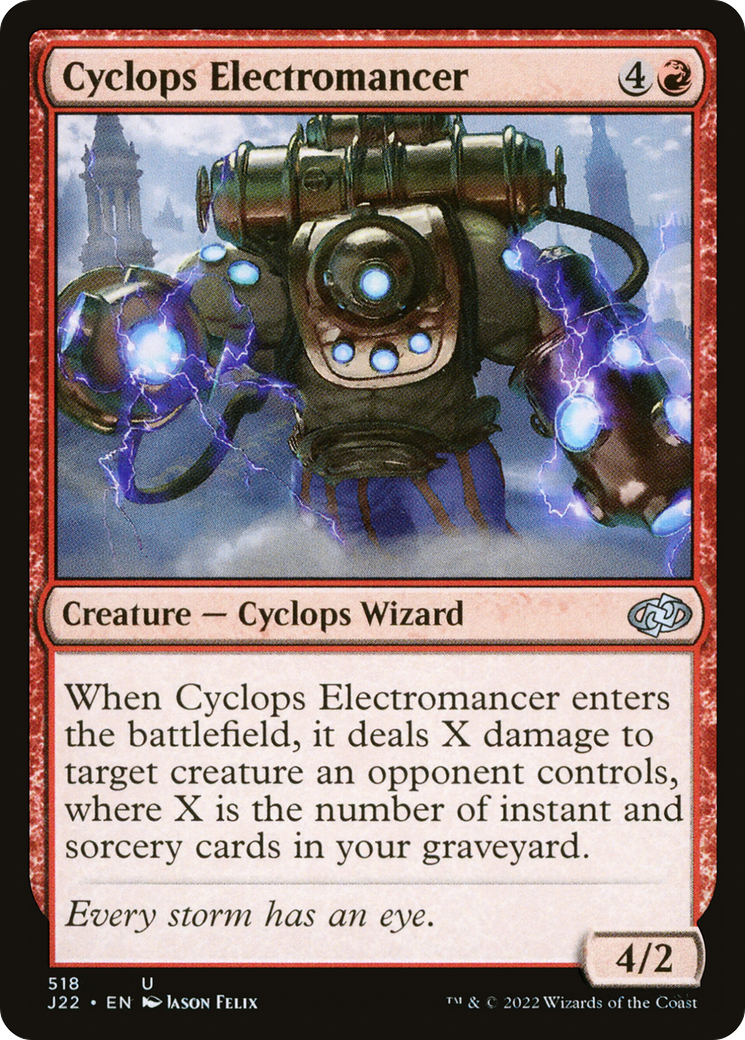 Cyclops Electromancer [Jumpstart 2022] | Card Merchant Takapuna