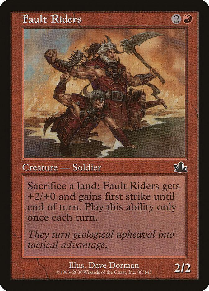 Fault Riders [Prophecy] | Card Merchant Takapuna