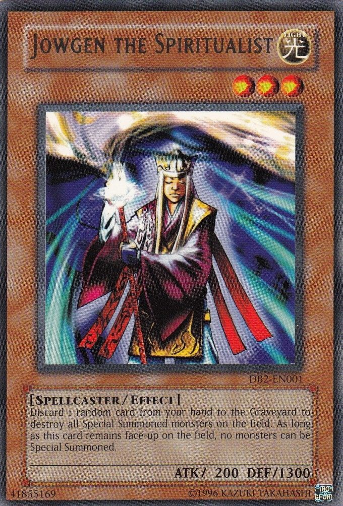 Jowgen the Spiritualist [DB2-EN001] Rare | Card Merchant Takapuna