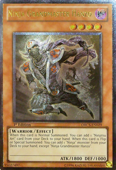 Ninja Grandmaster Hanzo [ORCS-EN029] Ultimate Rare | Card Merchant Takapuna