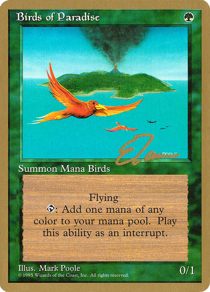 Birds of Paradise (Eric Tam) [Pro Tour Collector Set] | Card Merchant Takapuna