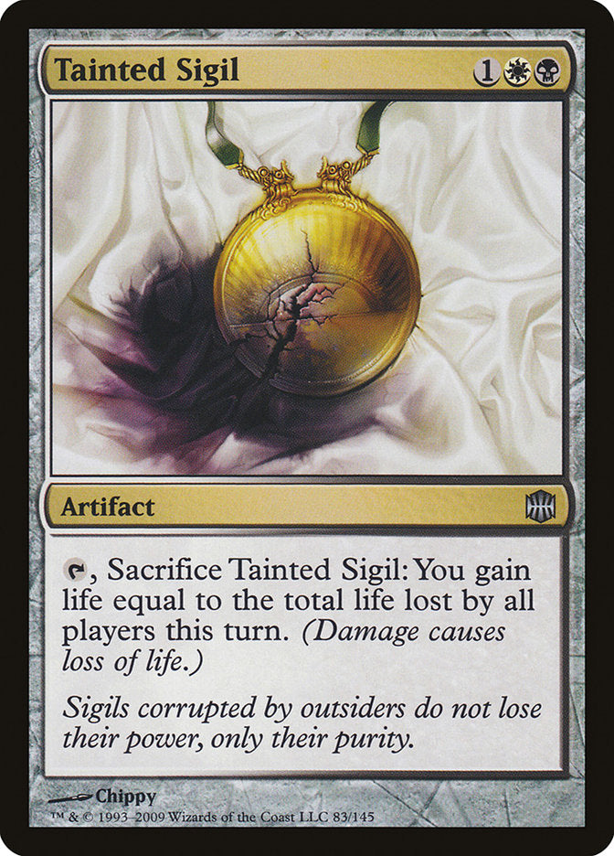 Tainted Sigil [Alara Reborn] | Card Merchant Takapuna