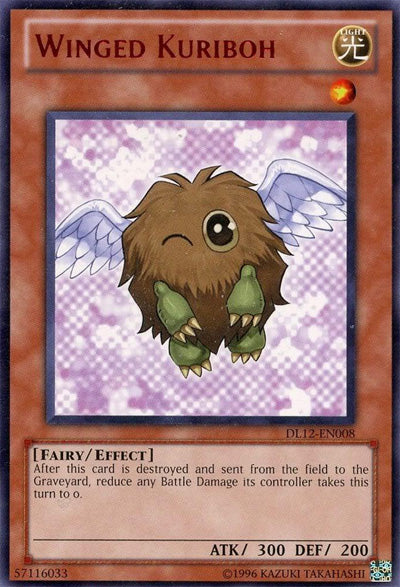 Winged Kuriboh (Red) [DL12-EN008] Rare | Card Merchant Takapuna