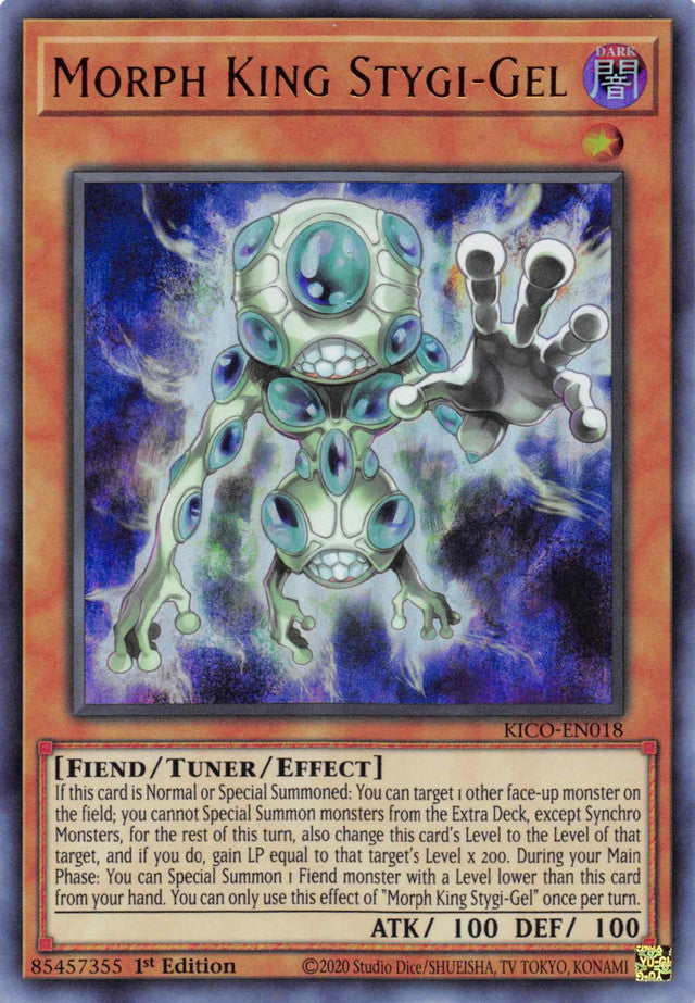 Morph King Stygi-Gel (Ultra Rare) [KICO-EN018] Ultra Rare | Card Merchant Takapuna