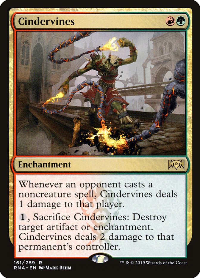 Cindervines [Ravnica Allegiance] | Card Merchant Takapuna