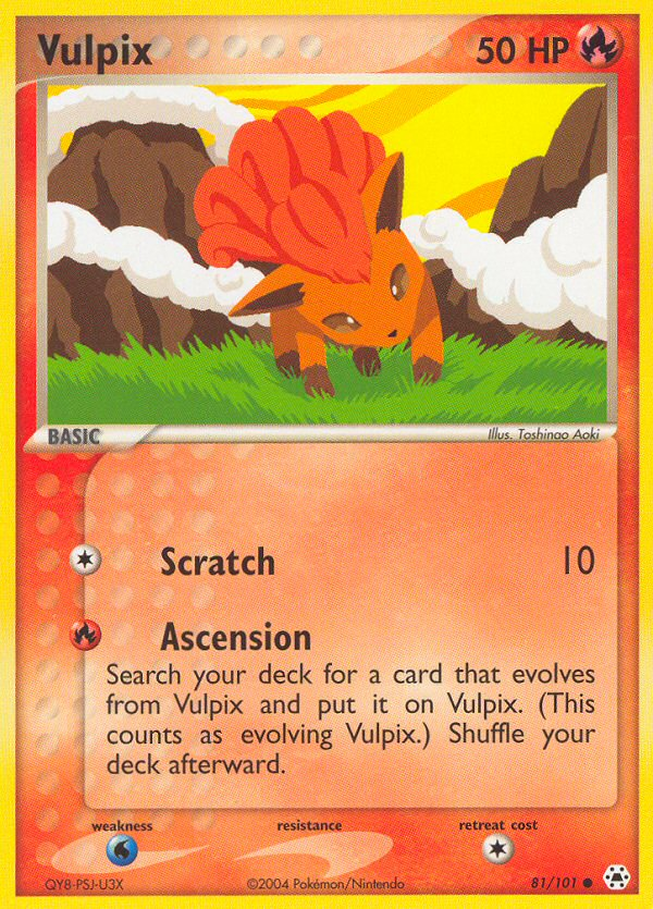 Vulpix (81/101) [EX: Hidden Legends] | Card Merchant Takapuna