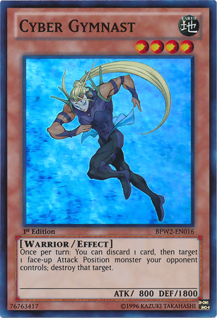 Cyber Gymnast [BPW2-EN016] Super Rare | Card Merchant Takapuna