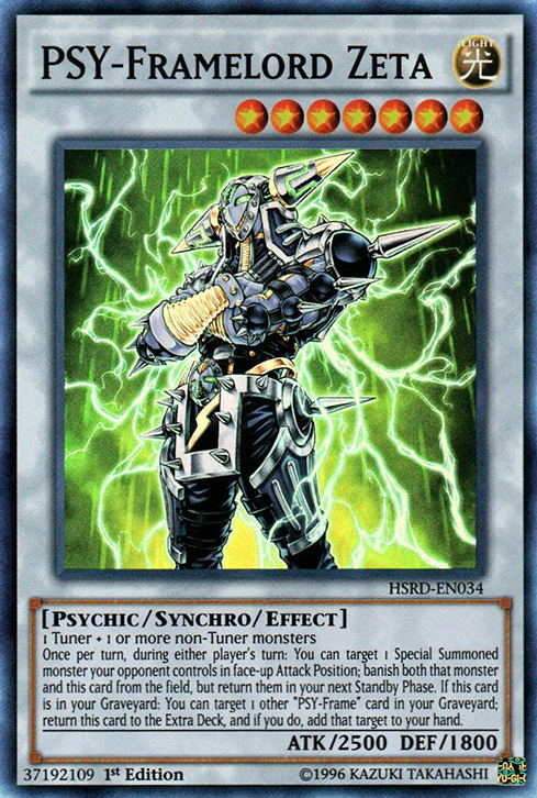 PSY-Framelord Zeta [HSRD-EN034] Super Rare | Card Merchant Takapuna