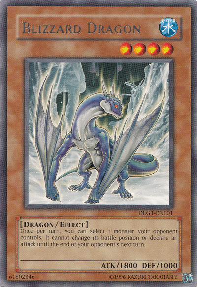 Blizzard Dragon [DLG1-EN101] Rare | Card Merchant Takapuna