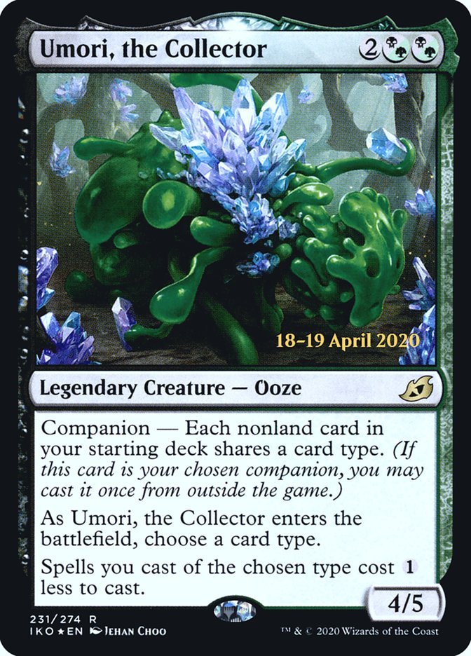 Umori, the Collector [Ikoria: Lair of Behemoths Prerelease Promos] | Card Merchant Takapuna