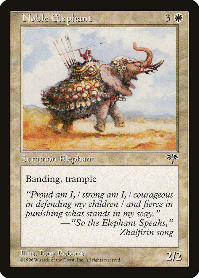 Noble Elephant [Mirage] | Card Merchant Takapuna