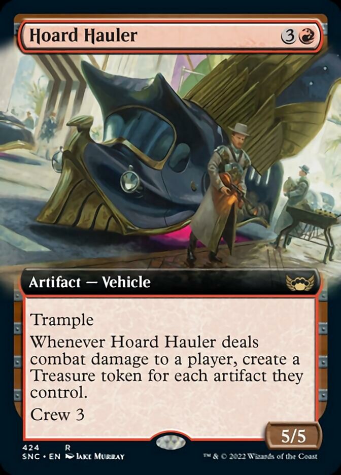 Hoard Hauler (Extended Art) [Streets of New Capenna] | Card Merchant Takapuna