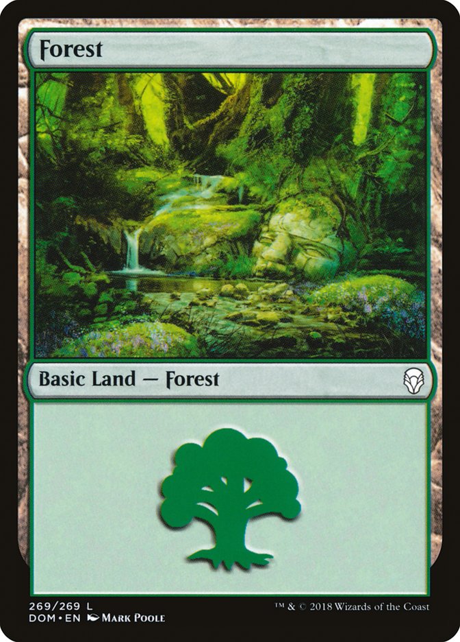 Forest (269) [Dominaria] | Card Merchant Takapuna