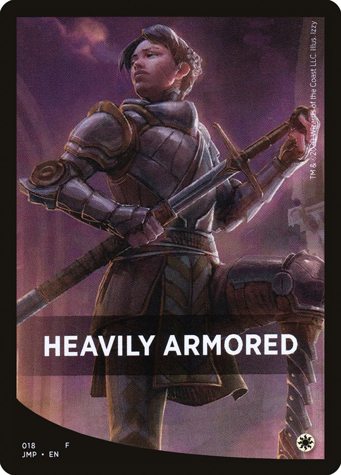 Heavily Armored Theme Card [Jumpstart Front Cards] | Card Merchant Takapuna