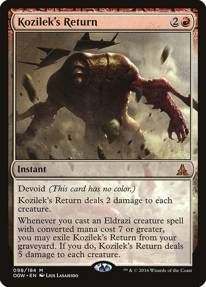 Kozilek's Return [Oath of the Gatewatch] | Card Merchant Takapuna