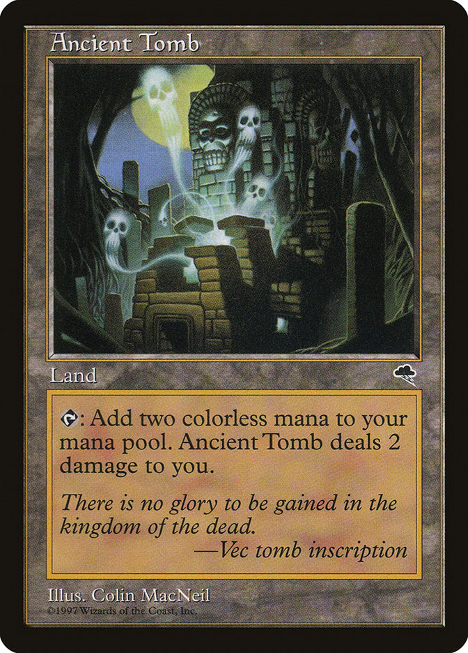 Ancient Tomb [Tempest] | Card Merchant Takapuna