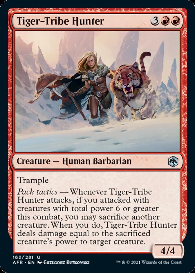 Tiger-Tribe Hunter [Dungeons & Dragons: Adventures in the Forgotten Realms] | Card Merchant Takapuna