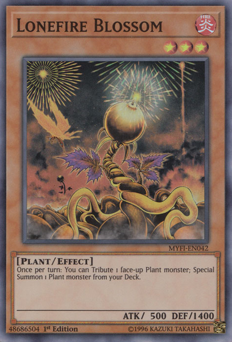 Lonefire Blossom [MYFI-EN042] Super Rare | Card Merchant Takapuna