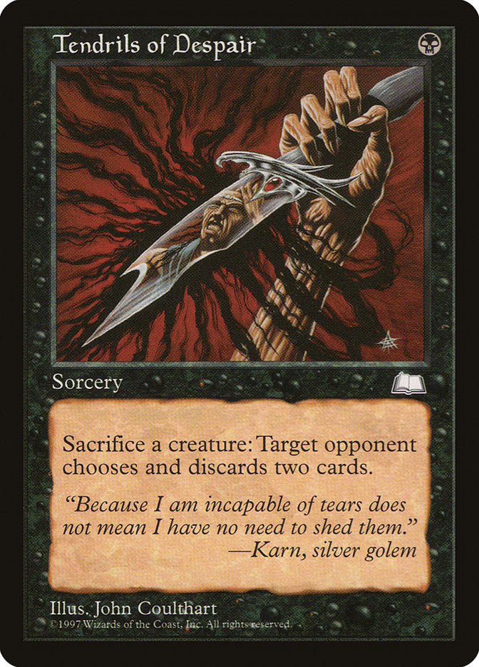 Tendrils of Despair [Weatherlight] | Card Merchant Takapuna